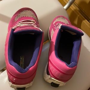 Pink Zero Tie Sneakers